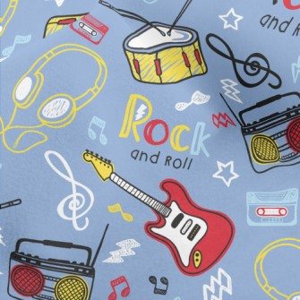 American Hand-painted Rock Mus Micro Fleece
