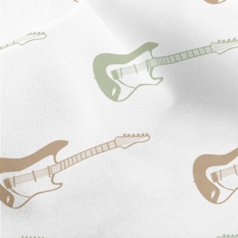 Two-tone Electric Guitar Micro Fleece