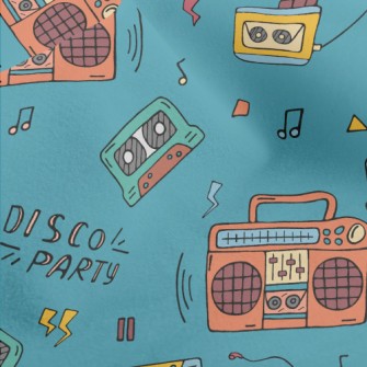 90s Tapes And Speakers Micro Fleece
