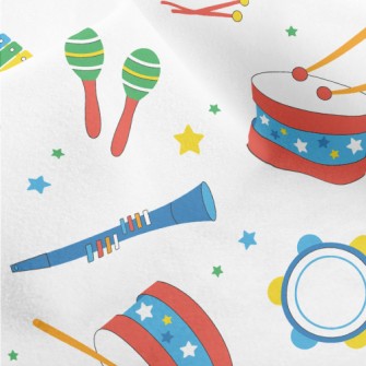 Children&#39;s Colorful Musica Micro Fleece