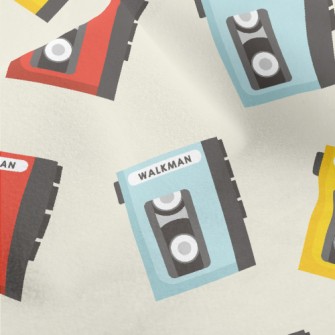 Retro Music Player Micro Fleece
