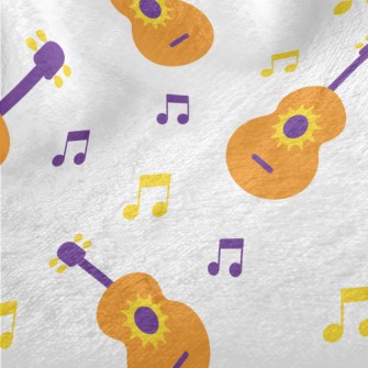 Sunshine Hand-painted Guitar Minky