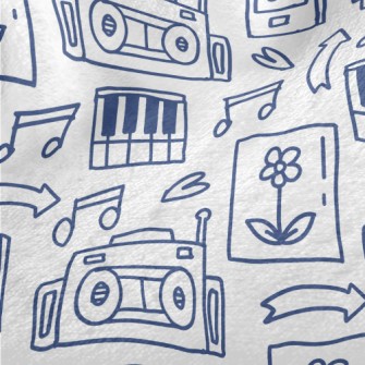 Music Player Doodle Minky