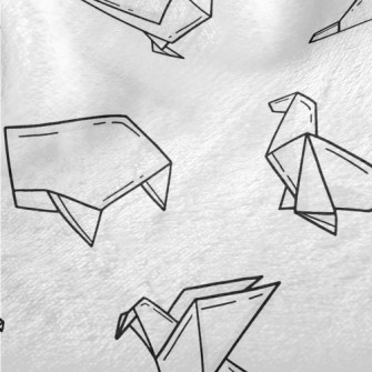 Cute Origami Animals Minky