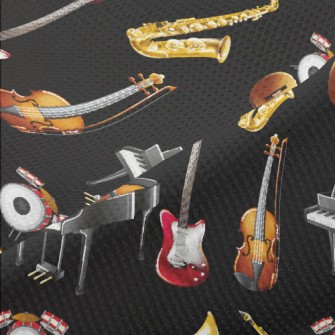 Common Musical Instrument Patt Piqué
