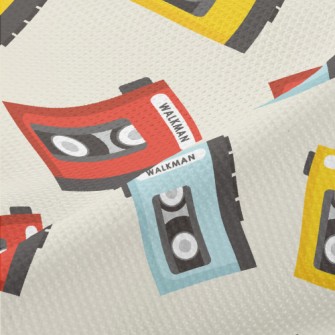 Retro Music Player Piqué