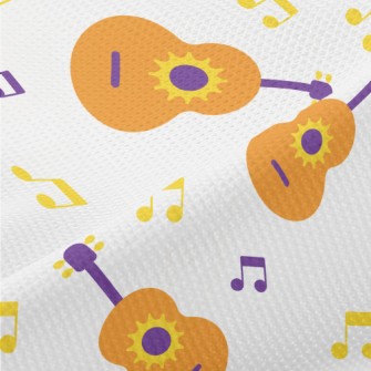 Sunshine Hand-painted Guitar Piqué