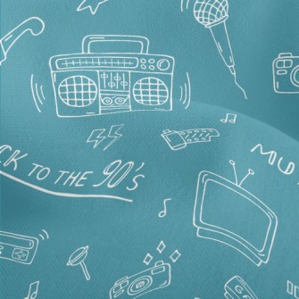 Return To 1990 Graffiti Lightweight Performance Linen
