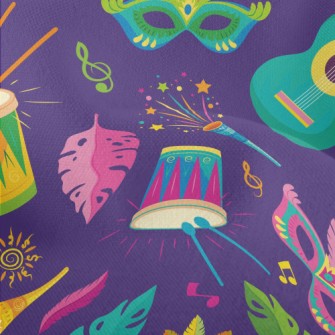 Brazilian Carnival Lightweight Performance Linen