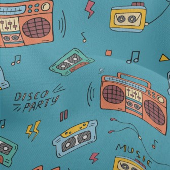 90s Tapes And Speakers Lightweight Performance Linen