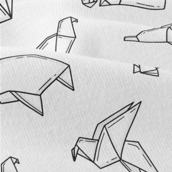 Cute Origami Animals Modern Jersey