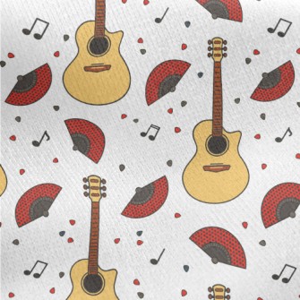Fan And Guitar Jersey Backed Fleece