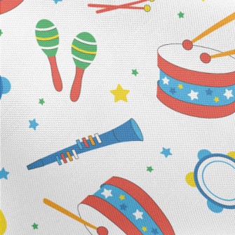 Children&#39;s Colorful Musica Pongee