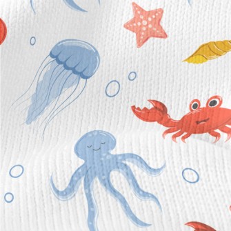 Cute Underwater Animals Stretch Jersey