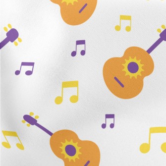 Sunshine Hand-painted Guitar Lightweight Cotton Poplin