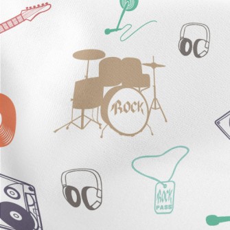 Rock Concert Equipment Lightweight Cotton Poplin