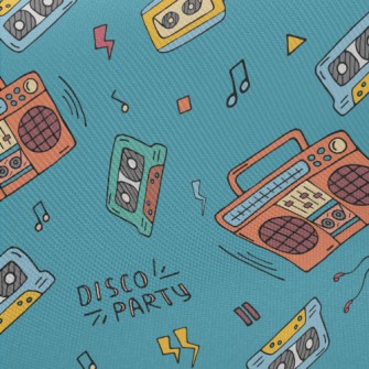 90s Tapes And Speakers Midweight Cotton Poplin
