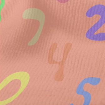 Brightly Colored Numbers Terry