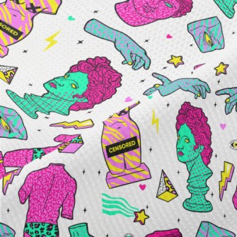 Colorful Abstract Sculptures W Piqué