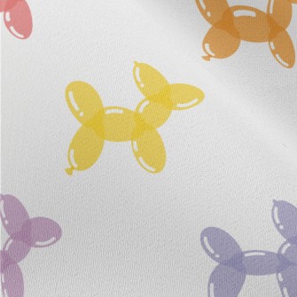 Colorful Balloon Dog Chiffon