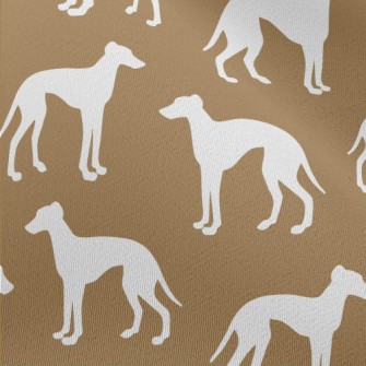 Greyhound Silhouette Chiffon