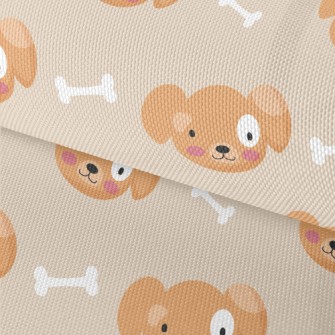Happy Smiling Puppy Waterproof Oxford