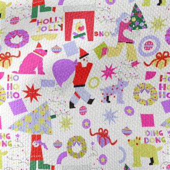 Dopamine Christmas Waterproof Canvas
