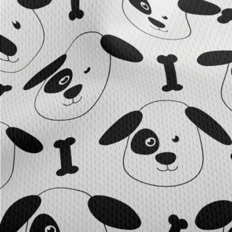 Children&#39;s Drawing Style D Athletic Mesh Flat Back
