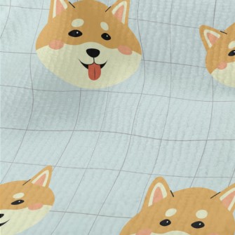 Cute Smiling Shiba Inu Terry