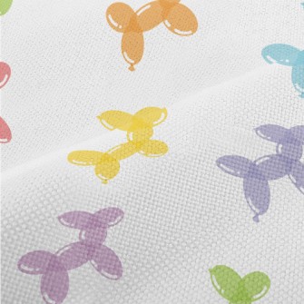Colorful Balloon Dog Performance Linen