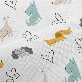 Colorful Puppy Performance Linen