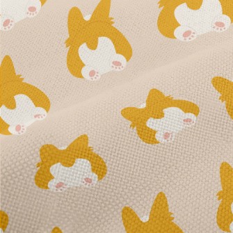 Cute Corgi Butt Performance Linen