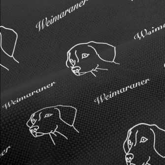 Simple Weimaraner Performance Linen