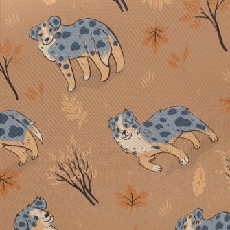 Autumn Sheepdog Twill