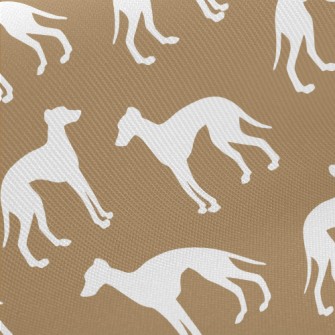 Greyhound Silhouette Twill
