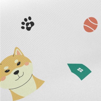 Emotional Shiba Inu Twill