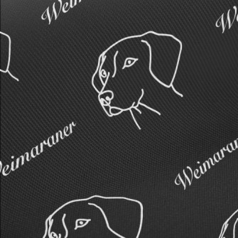 Simple Weimaraner Twill