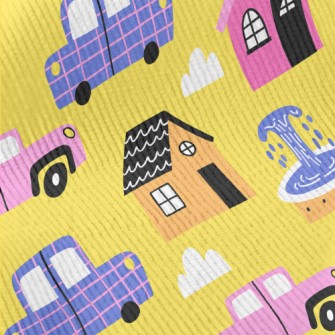 Houses And Cars Standard Corduroy