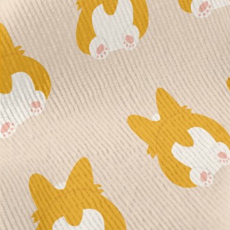 Cute Corgi Butt Standard Corduroy
