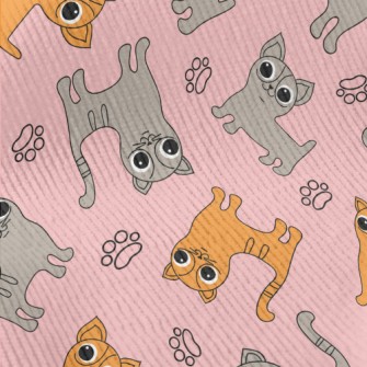 Big-eyed Cat And Chihuahua Standard Corduroy