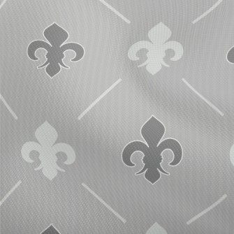 Grey Fleur-de-lis Symbol Dobby