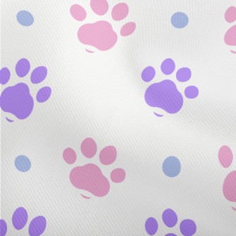 Colored Dog Paw Prints Dobby