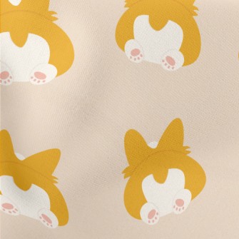 Cute Corgi Butt Stretch Ponte