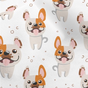 Naughty Bulldog Micro Fleece