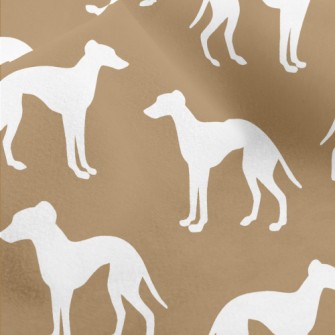 Greyhound Silhouette Micro Fleece