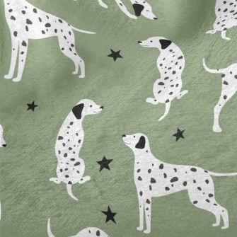 Cute Cartoon Dalmatian Minky