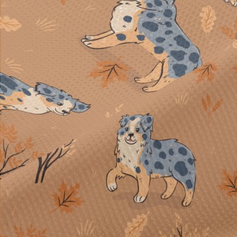 Autumn Sheepdog Piqué