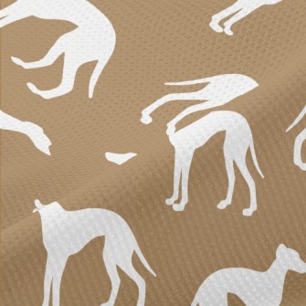 Greyhound Silhouette Piqué