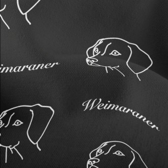Simple Weimaraner Lightweight Performance Linen