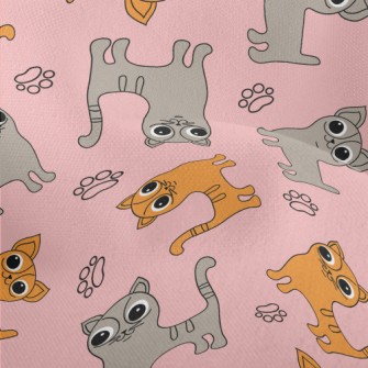 Big-eyed Cat And Chihuahua Lightweight Performance Linen